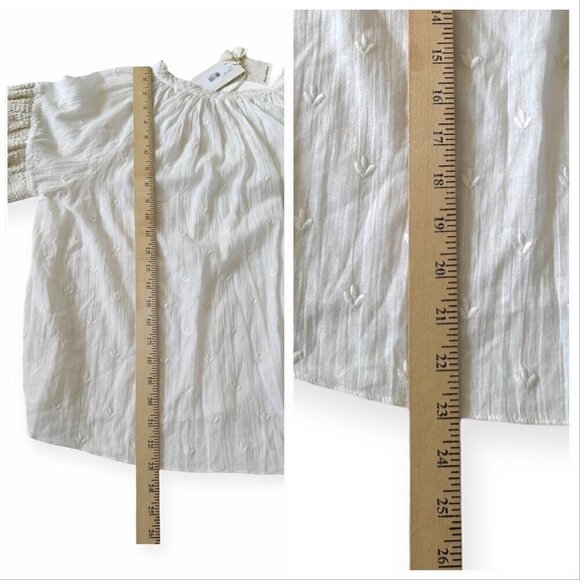 Ulla Johnson Nila Blouse in Natural, ‎ Size 2, New with tag - Picture 14 of 15